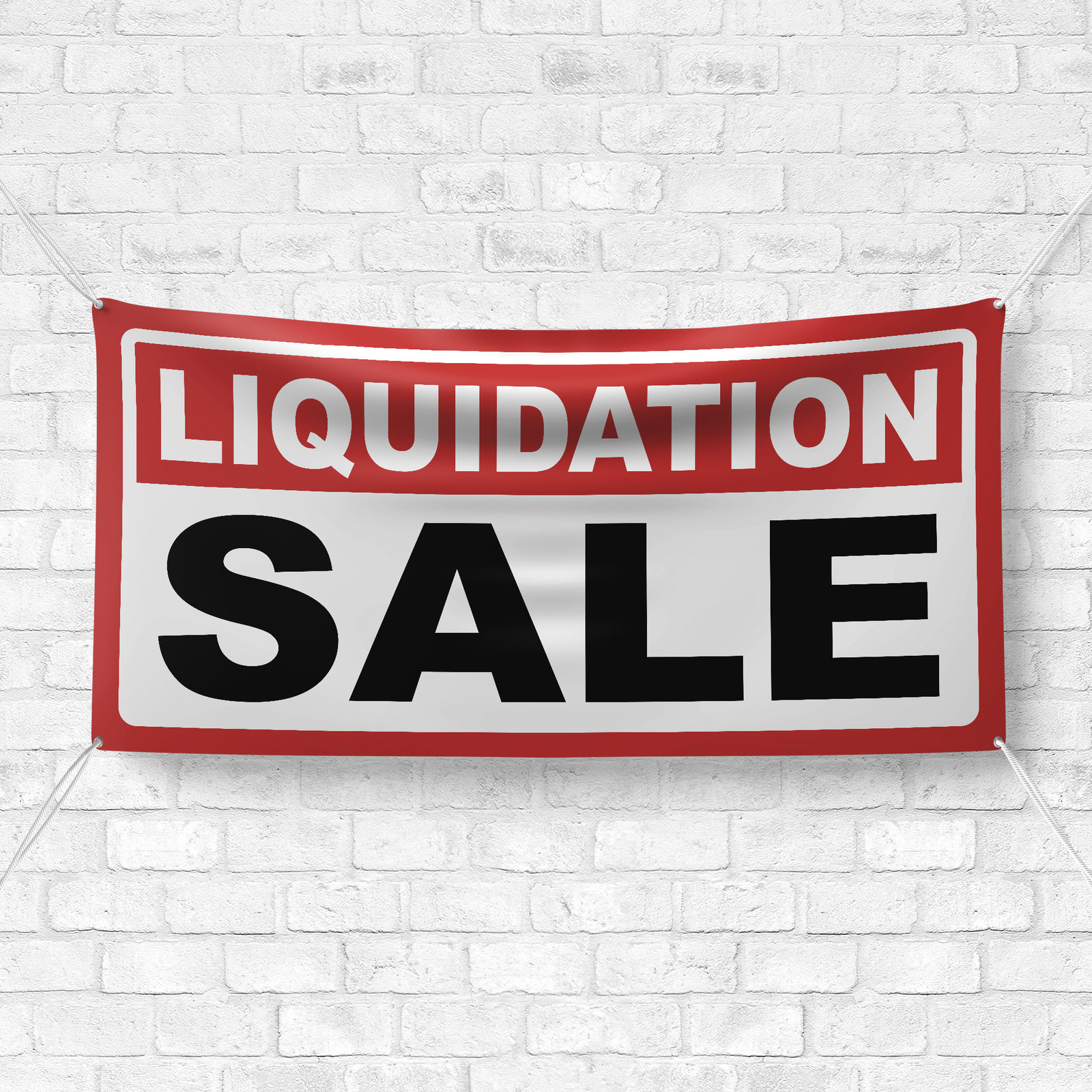 Liquidation Sale 13 oz Heavy Duty Vinyl Banner Going Out Of Business Sign