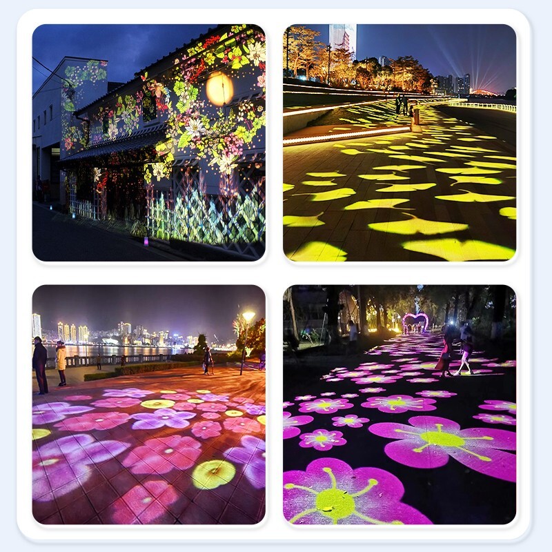 110W Creative Pattern Dynamic Effects Led Logo Gobo Projector Porjection Lamp