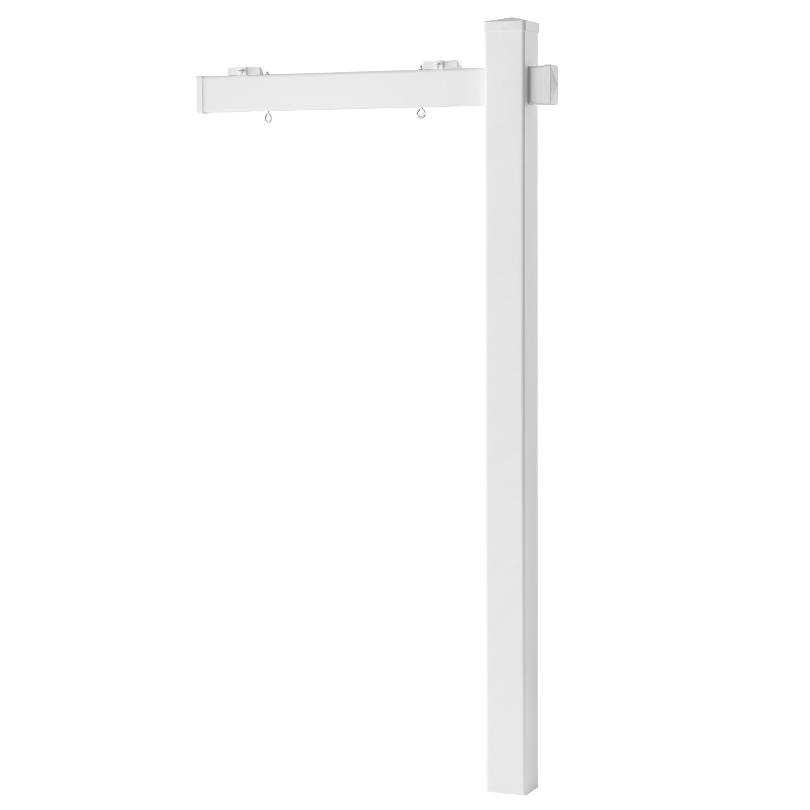 Uimoso PVC Real Estate Sign Post 6 ft Yard Holder for Open House Display