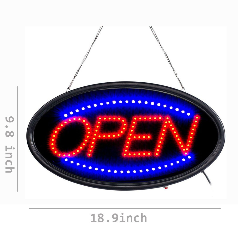 Open Sign Led Neon Ultra Bright Light Business Display For Restaurant Store Shop