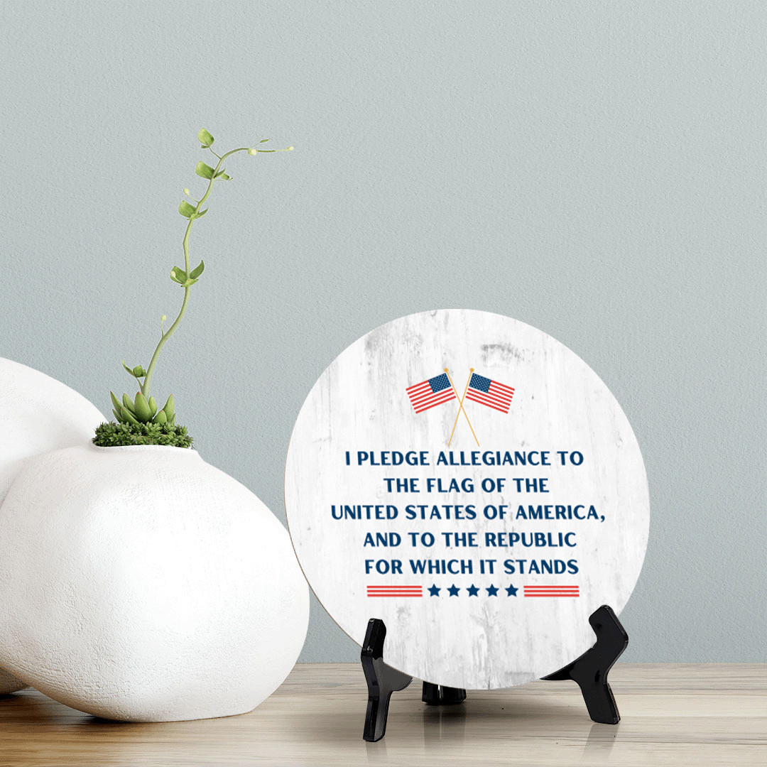 I Pledge Allegiance to the Flag of the United States of America, and to….