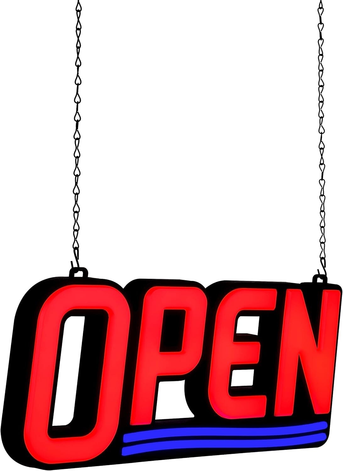 Ultra Bright Open Sign LED Neon Light Business Display for Restaurant Store Shop