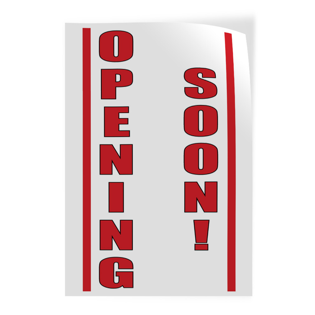 Door Decals Vertical Vinyl Stickers Multiple Sizes Industrial Vinyl Business