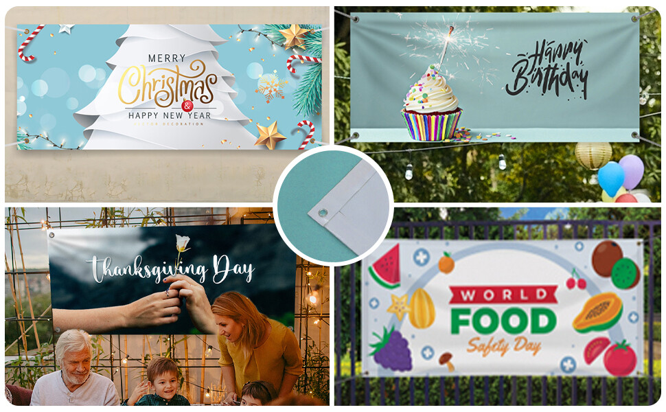 Custom Vinyl Banners and Signs – multiple sizes – free design-any places