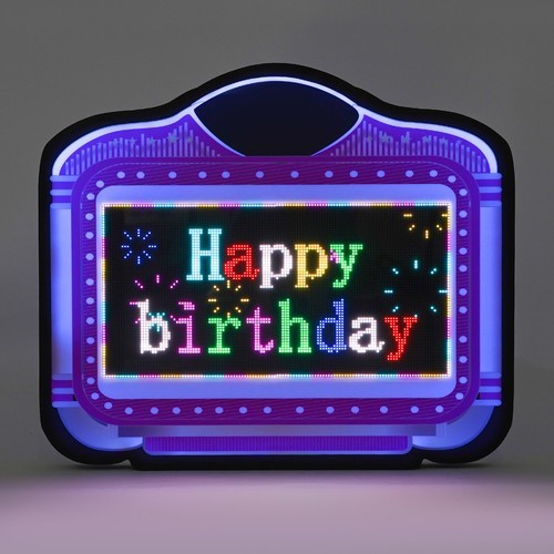 APP Programmable Display LED Acrylic Sign Displayer for Wedding, Birthday Party
