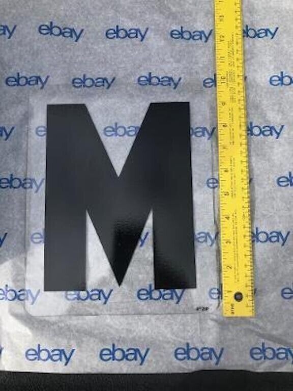 8 inch zip letters changeable outdoor signage marquee letters Letter M
