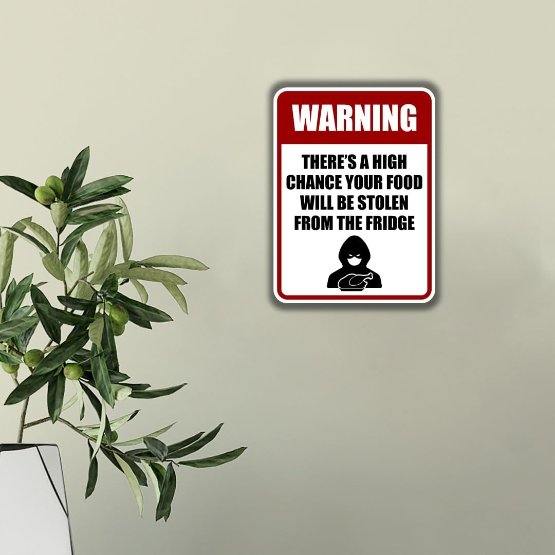 Portrait Round Plus Warning There’s A High Chance Your Food Will Be…..
