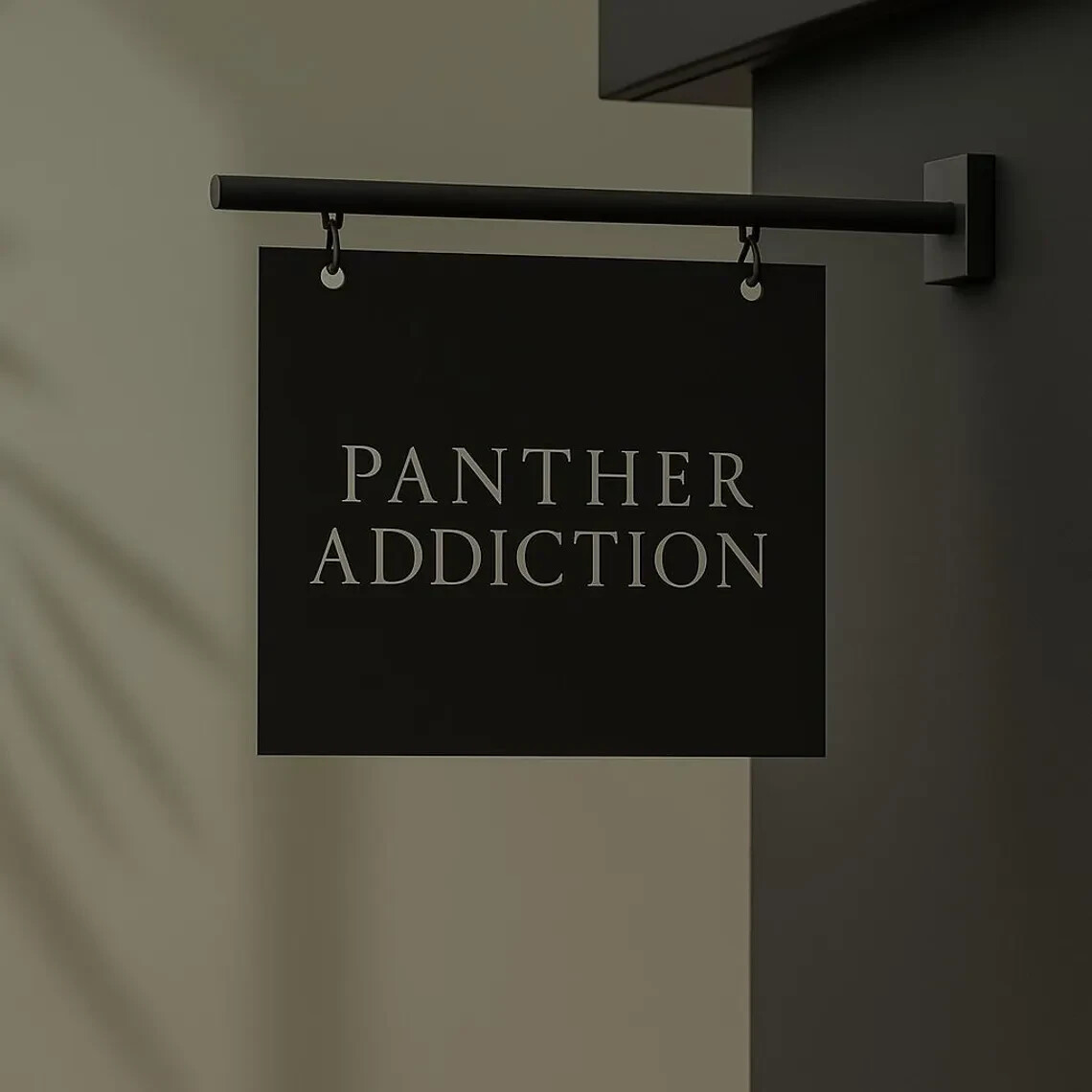 Wall-Mounted Round Blade Sign | Double-Sided Outdoor Business Logo Sign