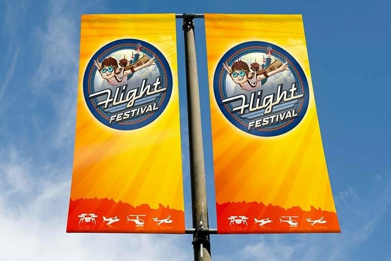 2′ x 4′ Custom Vinyl Banner 13oz Full Color – FREE SHIPPING