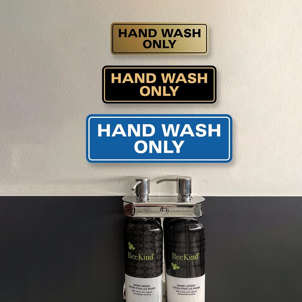 All Quality Standard Hand Wash Only Wall Or Door Sink – 10 Pack