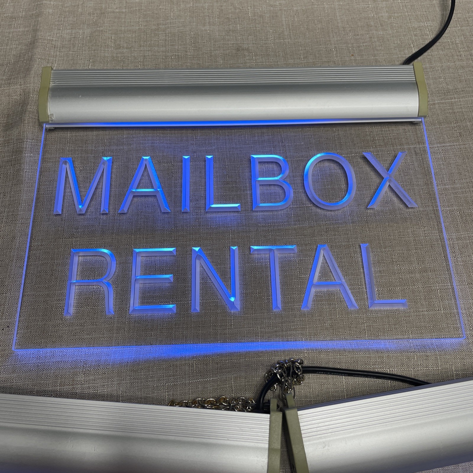 Lot Of 3 acrylic Lighted wall signs..Not Neon, see Description.