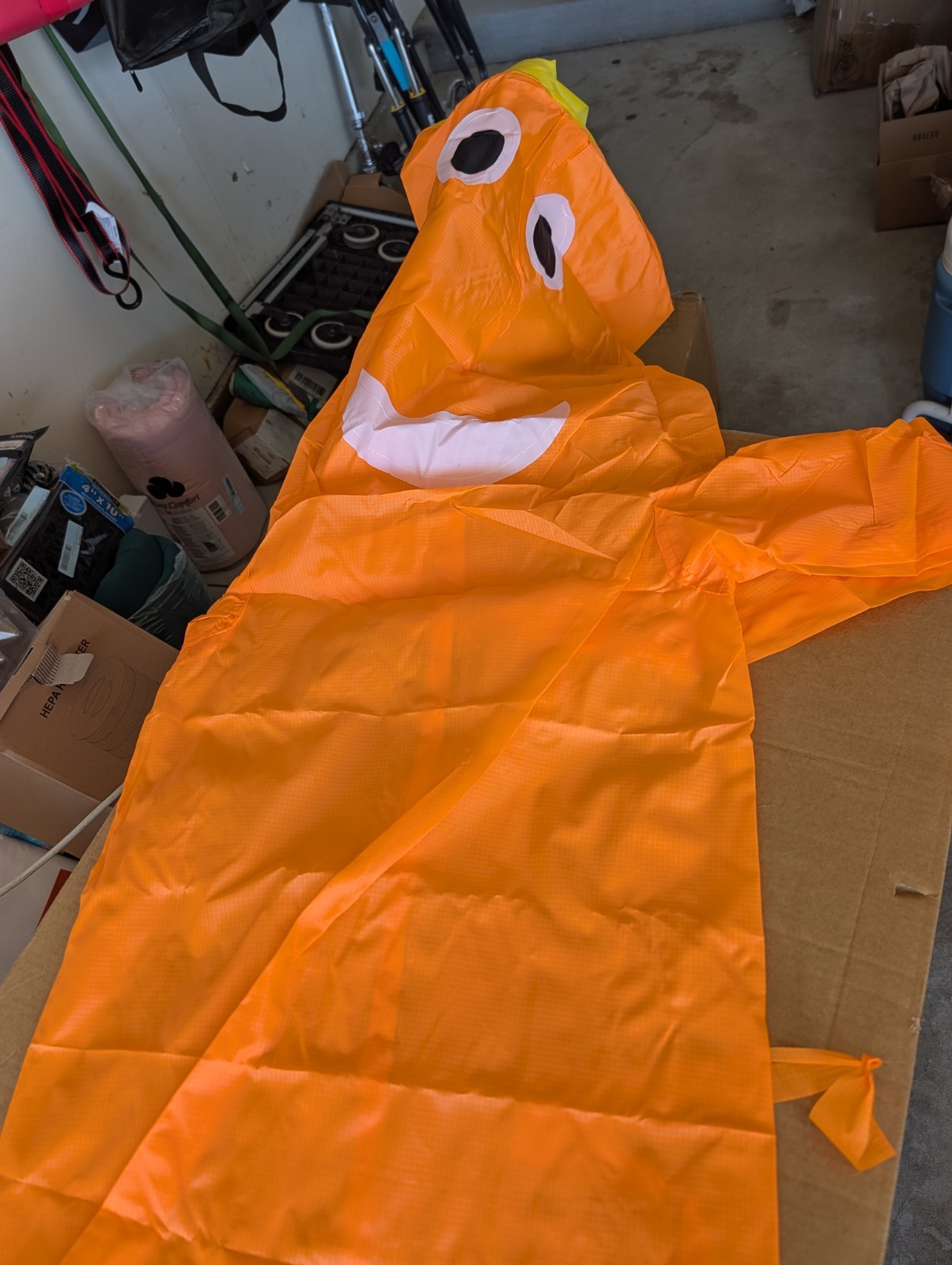10ft Orange Wacky Waving Inflatable Tube Guy Without Blower