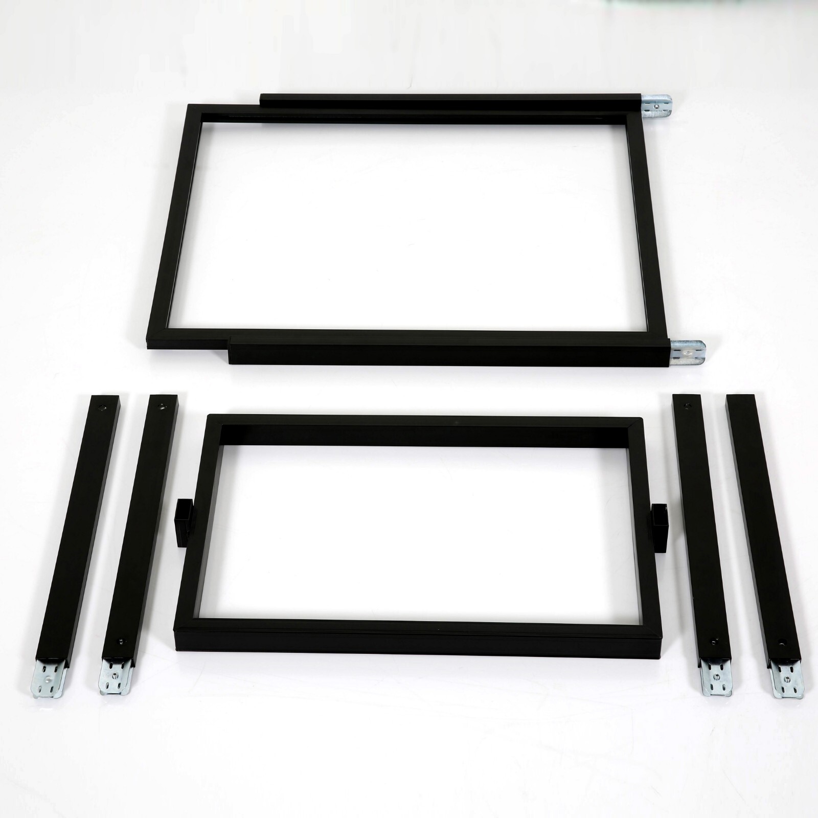 Metal Eco Info Board Double Sided Black 24X36 Slide-In Poster Holder Aluminum