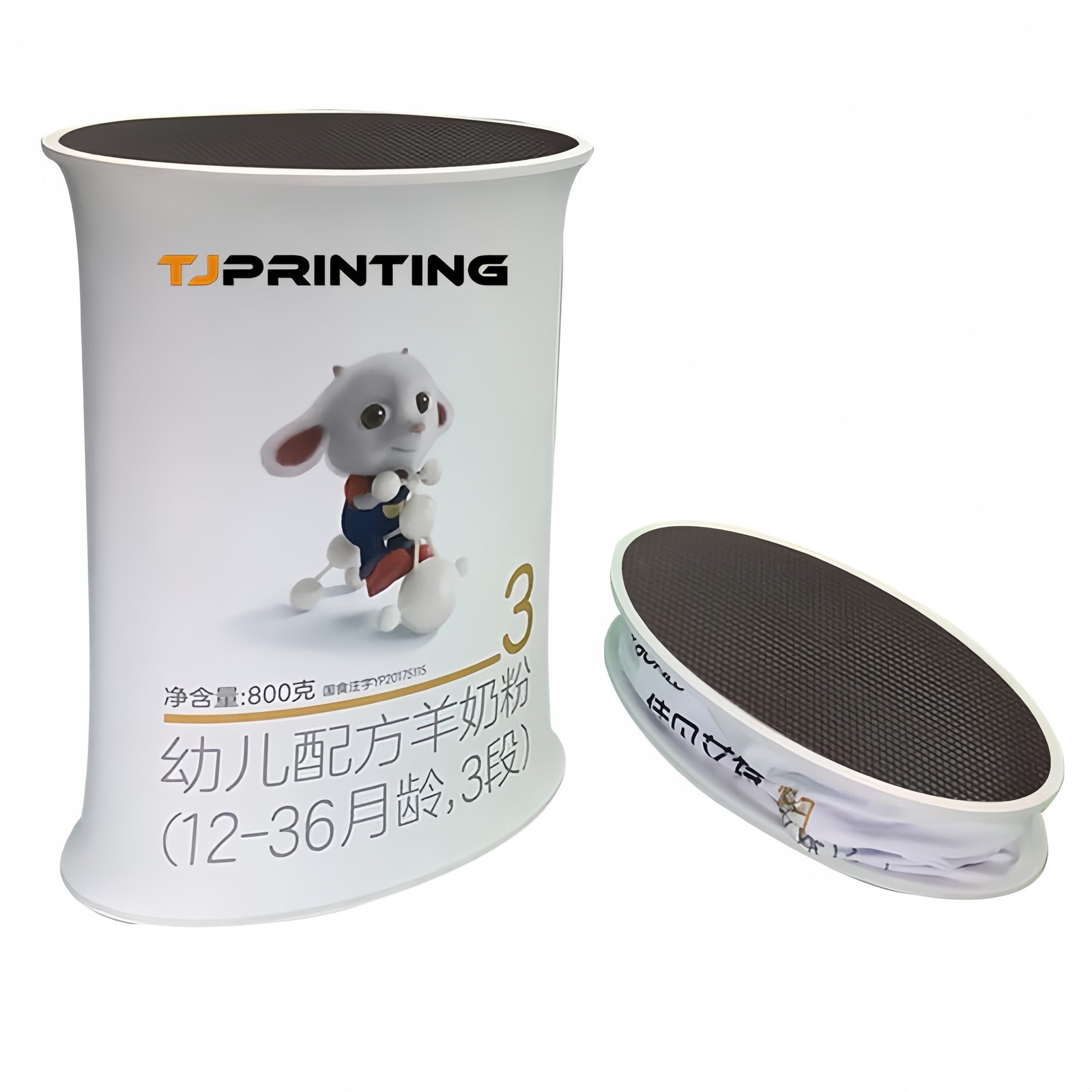Rectangular Auto-Folding Hydraulic Pop-Up Counter – Self-Deploying Display Frame