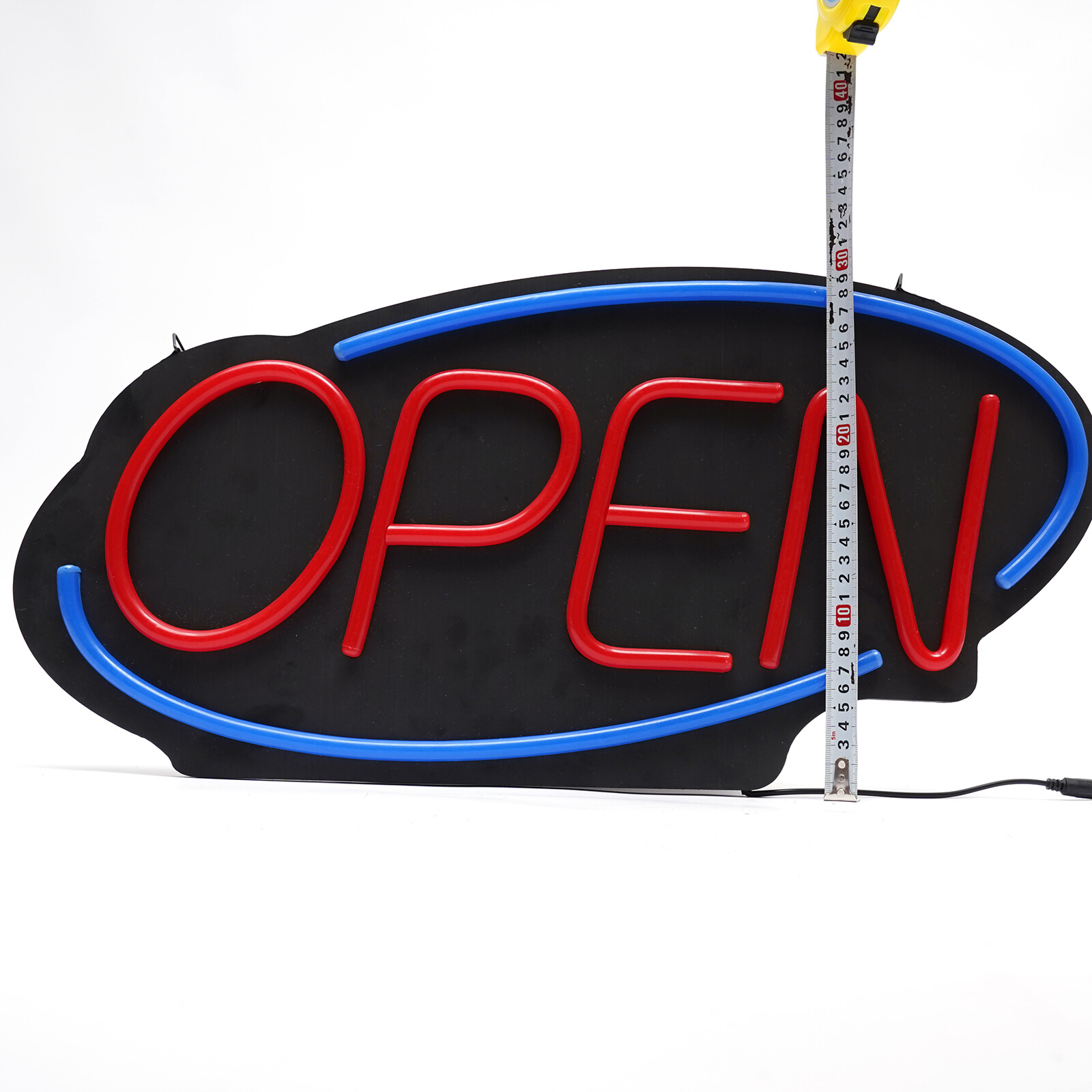 Large LED Open Sign Neon Light Bright for Restaurant Bar Pub Outside Wall Decor