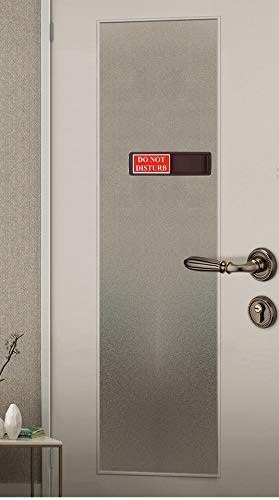 Do Not Disturb Sign & Please Knock Sign – Non-Scratch Magnetic Door Hanger fo…