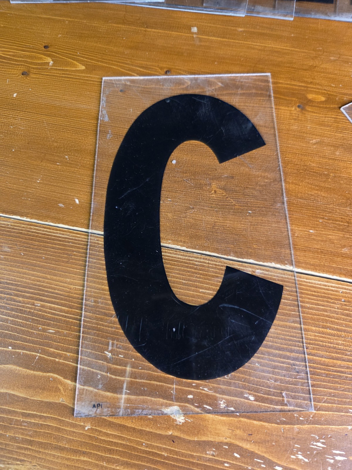 38 Vintage Plastic 9″ Marquee Mixed Letters For Outdoor Sign Black Used
