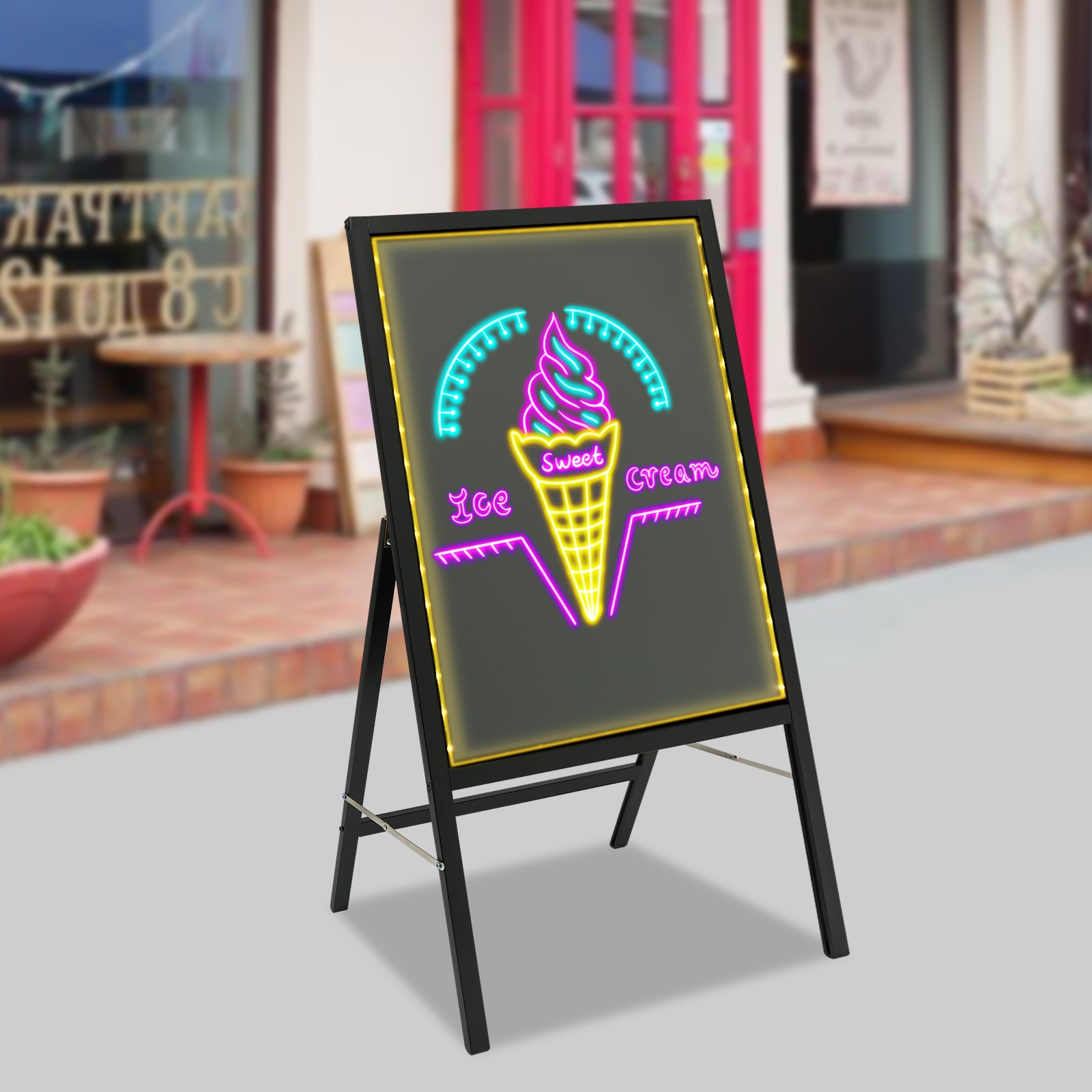 LED Message Writing Board Menu Board For Bar Restaurant With Remote Control NEW
