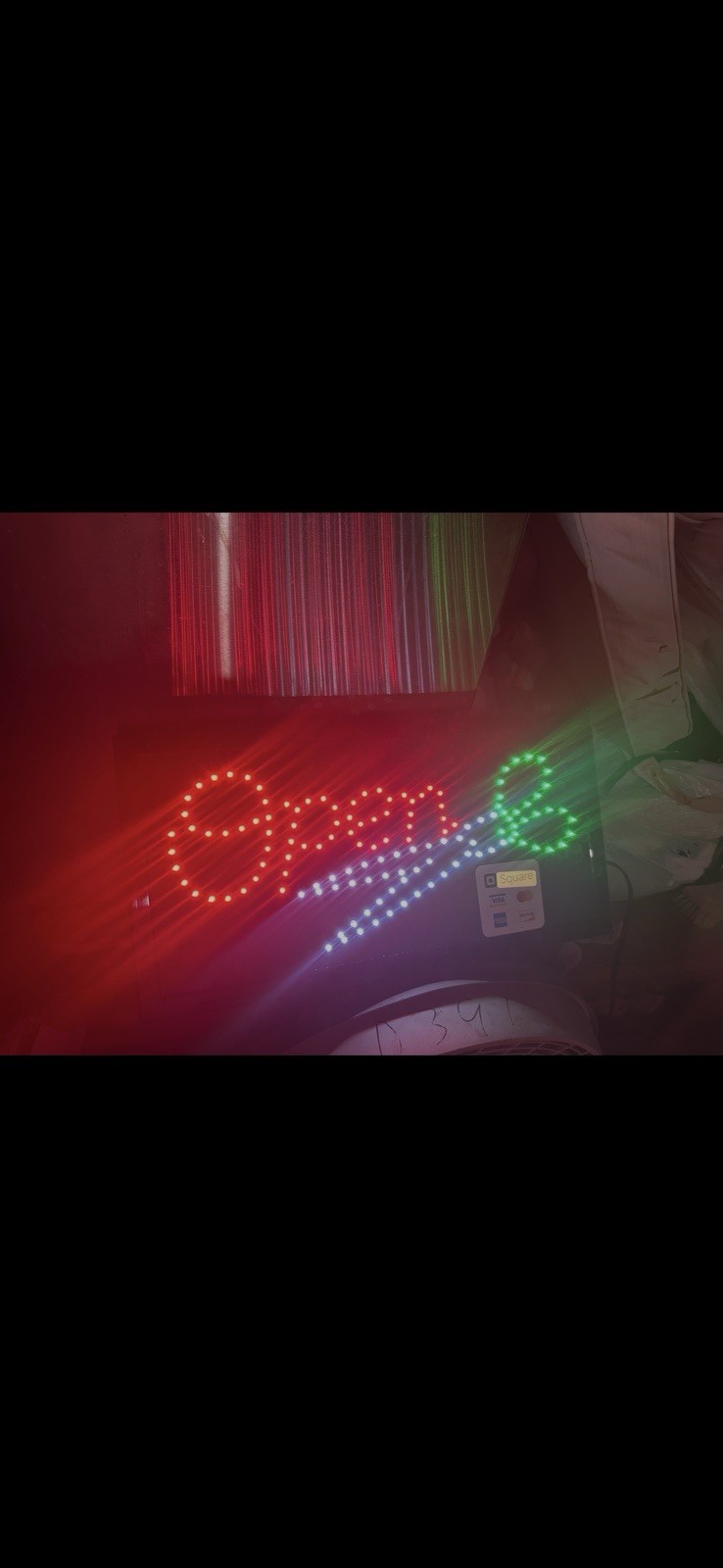 LED Multi-Color Illuminated Sign with LED Illumination, Lighted Display