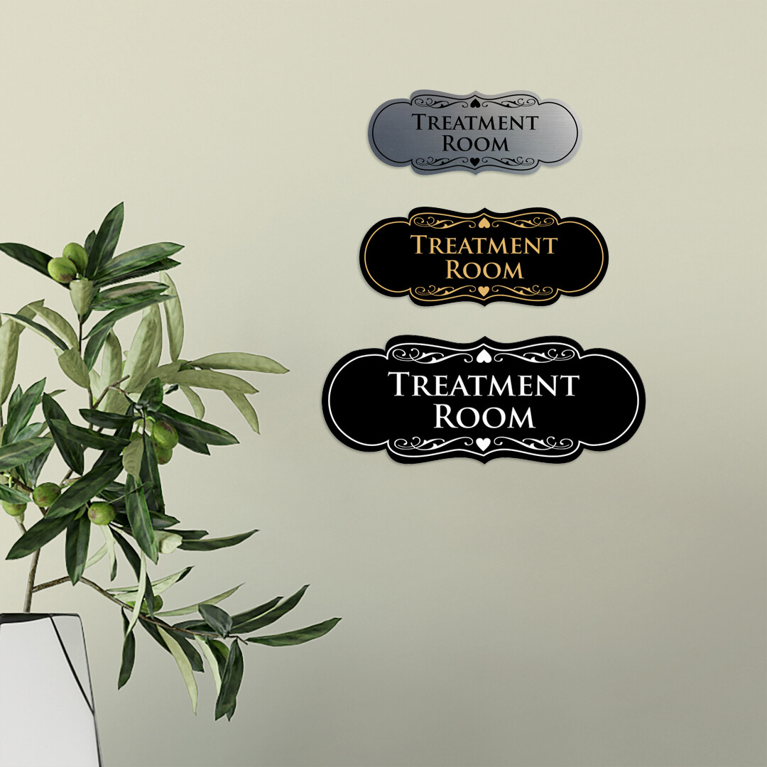 Signs ByLITA Designer Treatment Room Sign