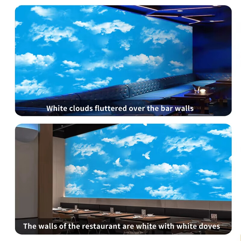 60W-600W Cloud Sky Effect Projection Waterproof Dynamic Logo GOBO Projector Lamp