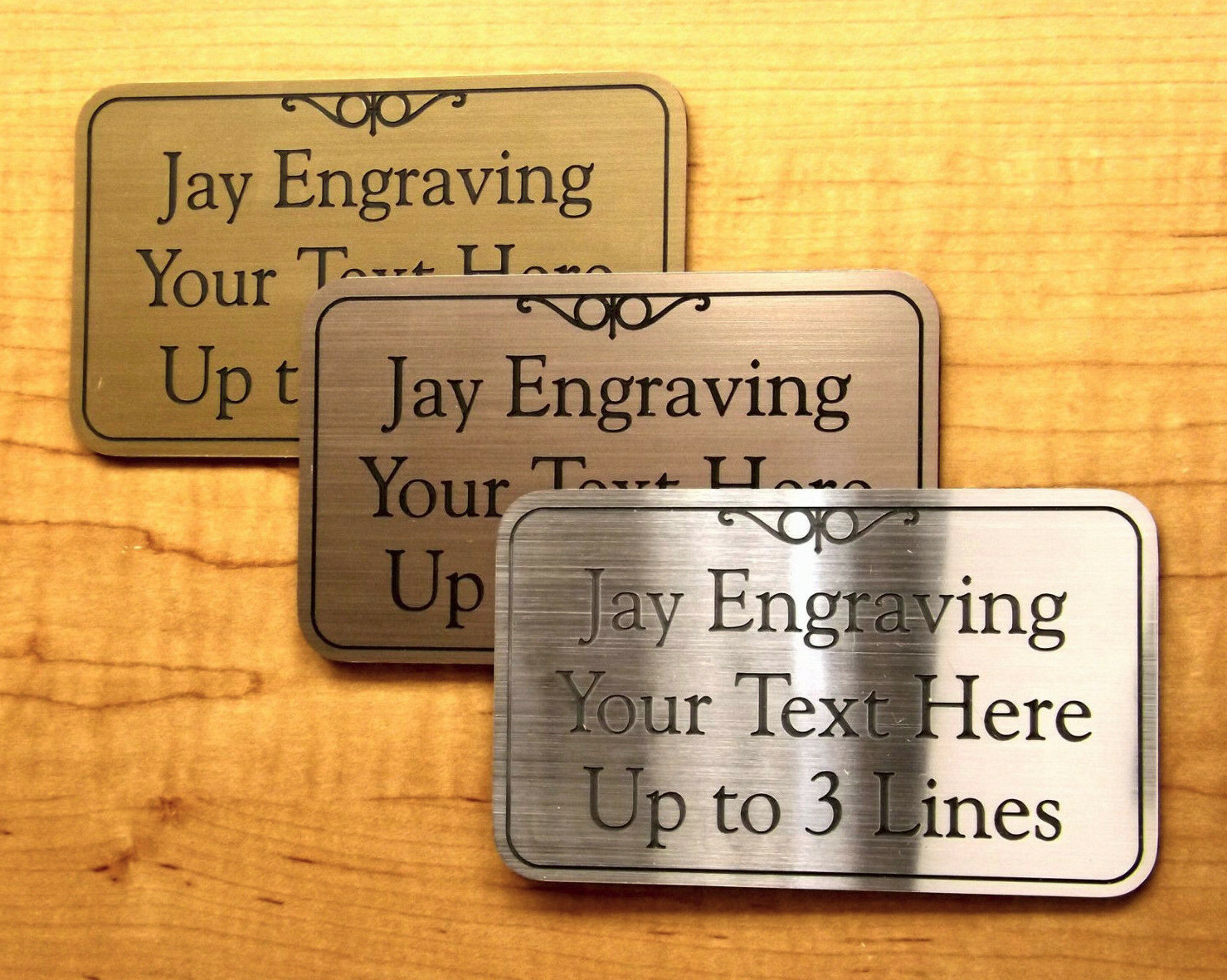 Custom Engraved 3″x5″ Office Suite Wall or Door Sign  Plaque Plate Placard