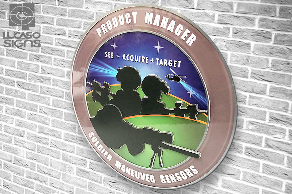 Wall Signs and Logos for receptions, Lobby, Offices Custom indoor and outdoor