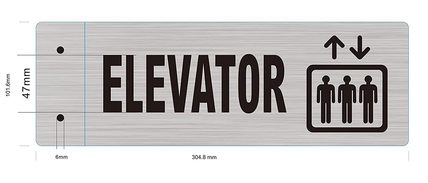 Elevator -Two-Sided/Double Sided Projecting, Corridor-REF24-1027