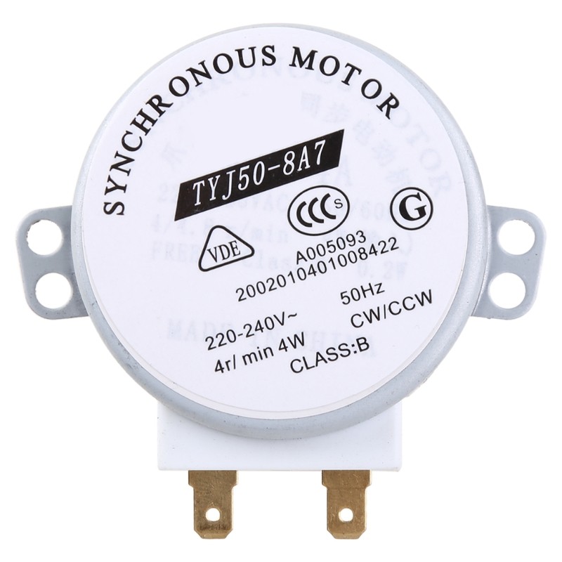 AC 220-240V 4W 4RPM 48mm Synchronous Motor for Air Blower 50/60Hz TYJ50-8A7 Tray