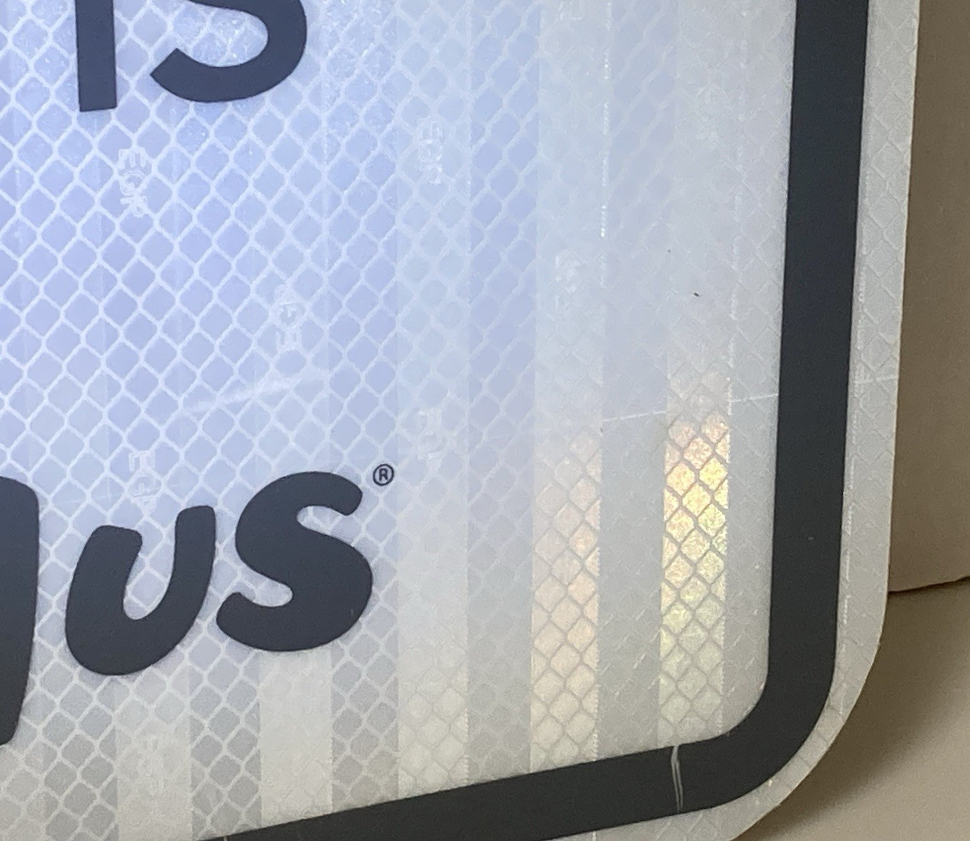 Toys R Us Reserved Parking For Expectant Moms Reflective Store Sign Pregnant Mom