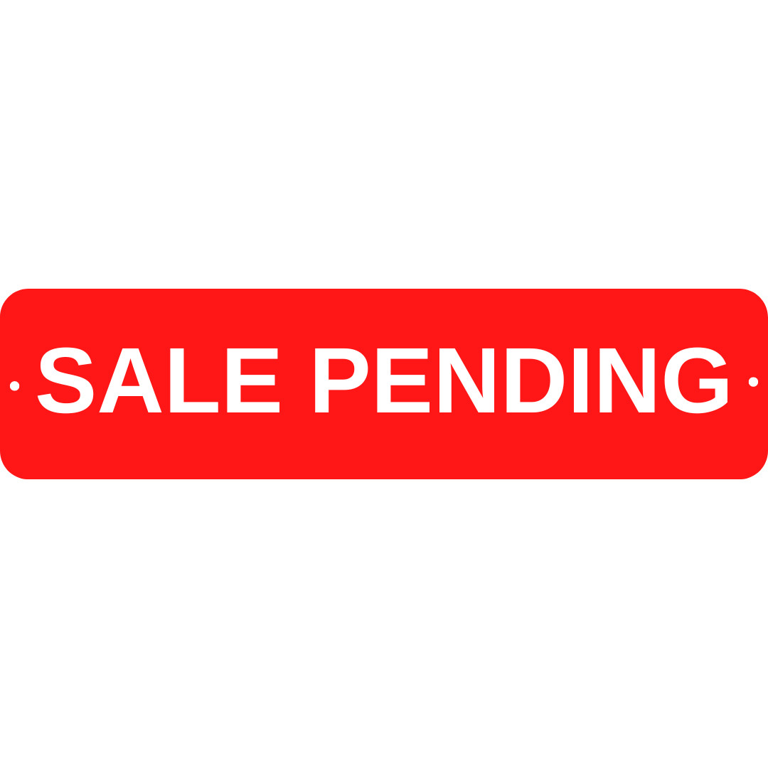 Real Estate Sign Riders 6X24 Weather & Fade Proof Sign Riders Aluminum