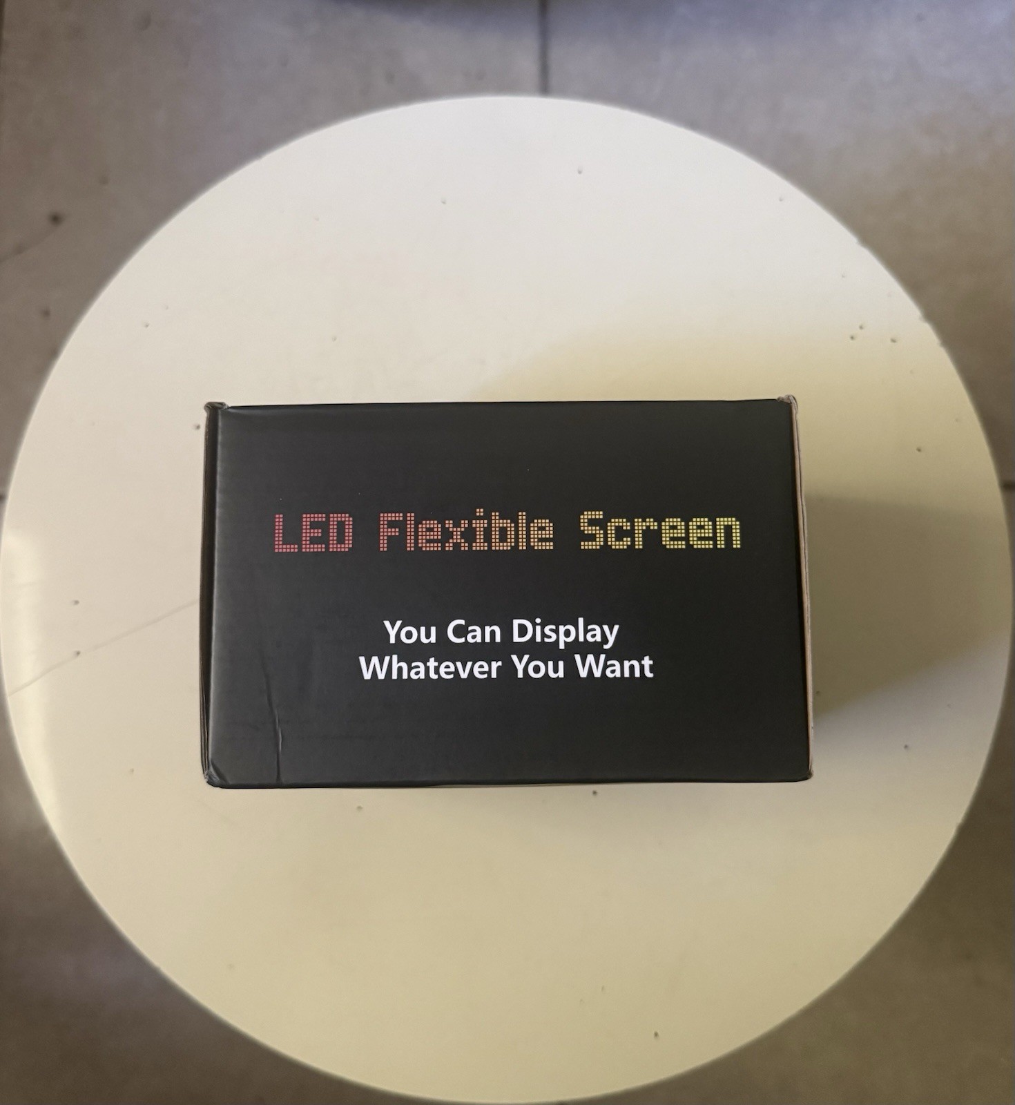 Multi-Color LED advertising Display Sign 23.23×4.72in Wireless Custom Animation