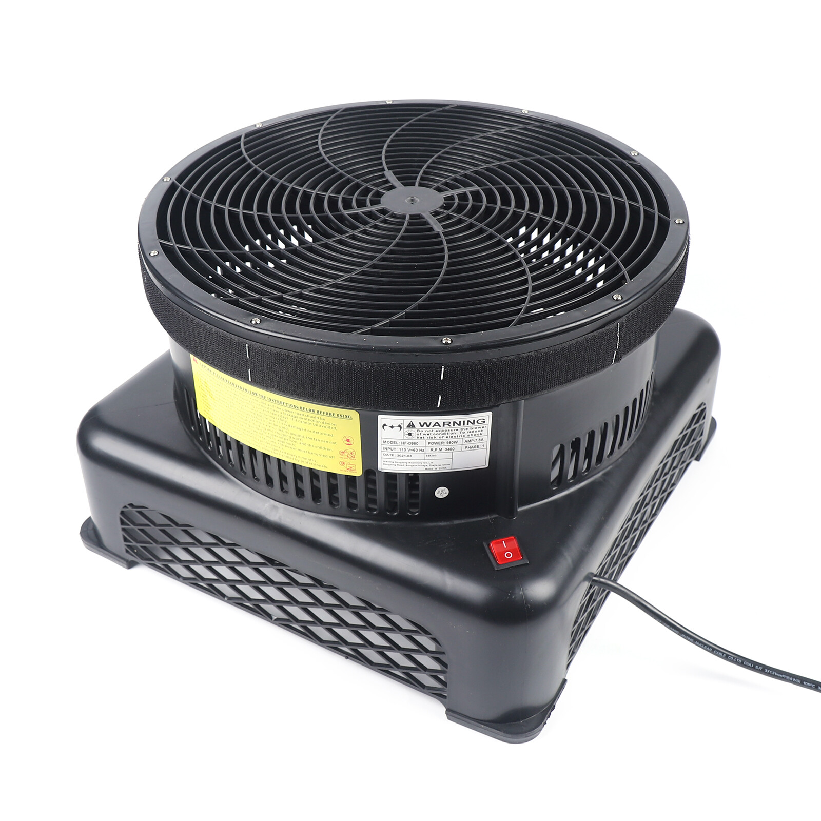 950W Air Puppet Blower Fan for Inflatable Dancer Tube Wacky Wavy Promotional Man