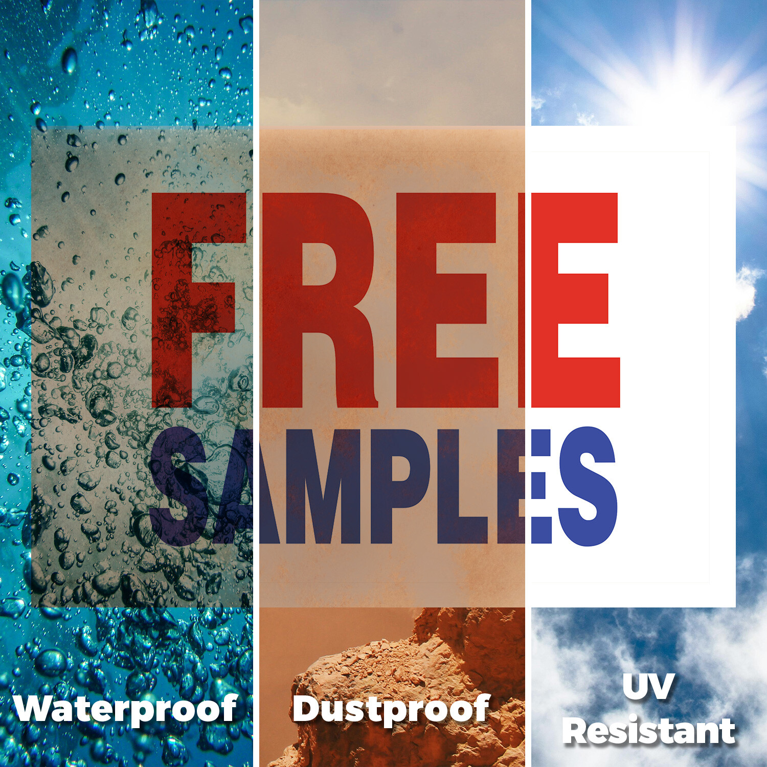 Free Samples Yard Sign Retail Promotions, Customer Incentives, Business Signage