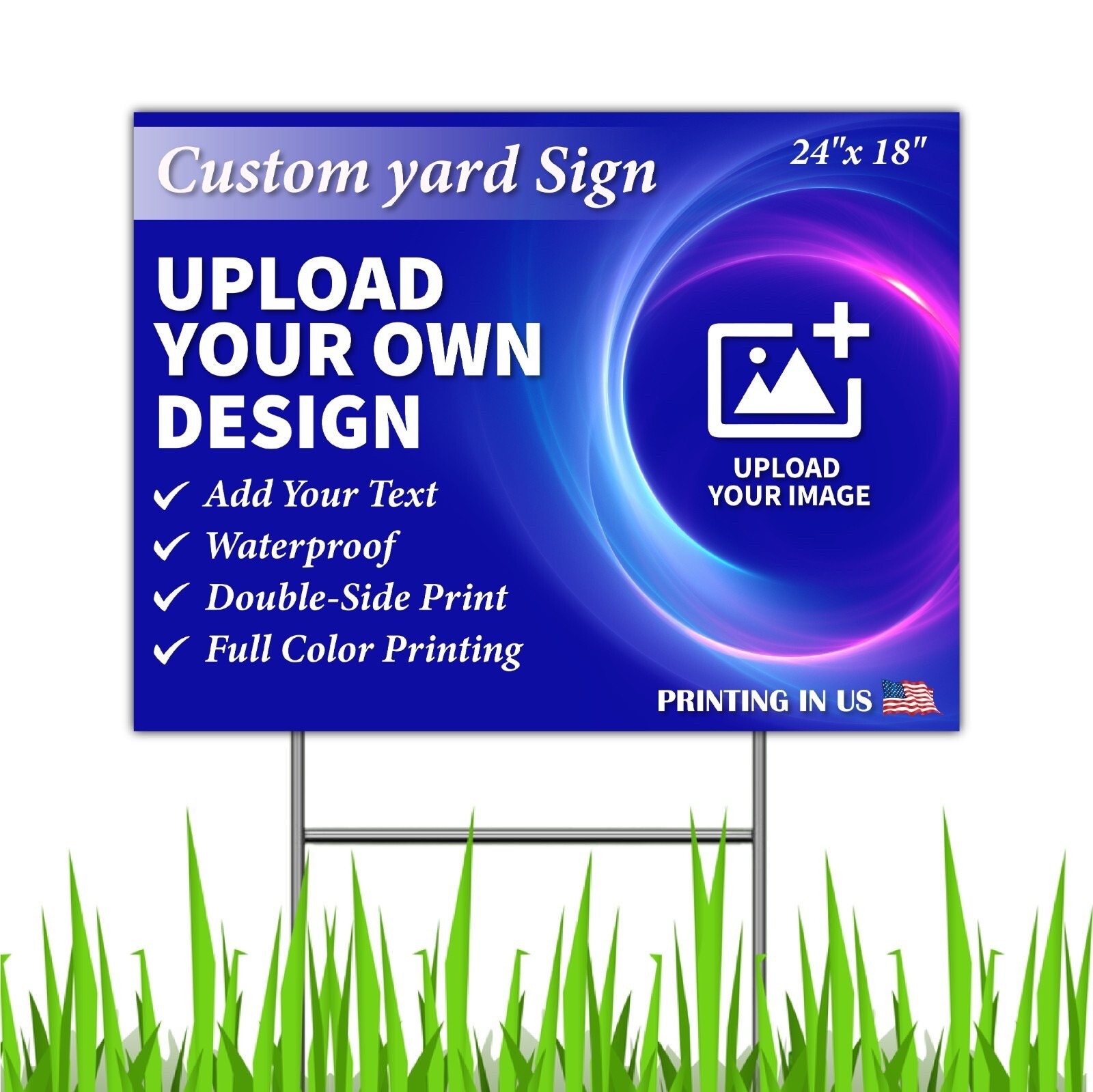 Custom yard sign