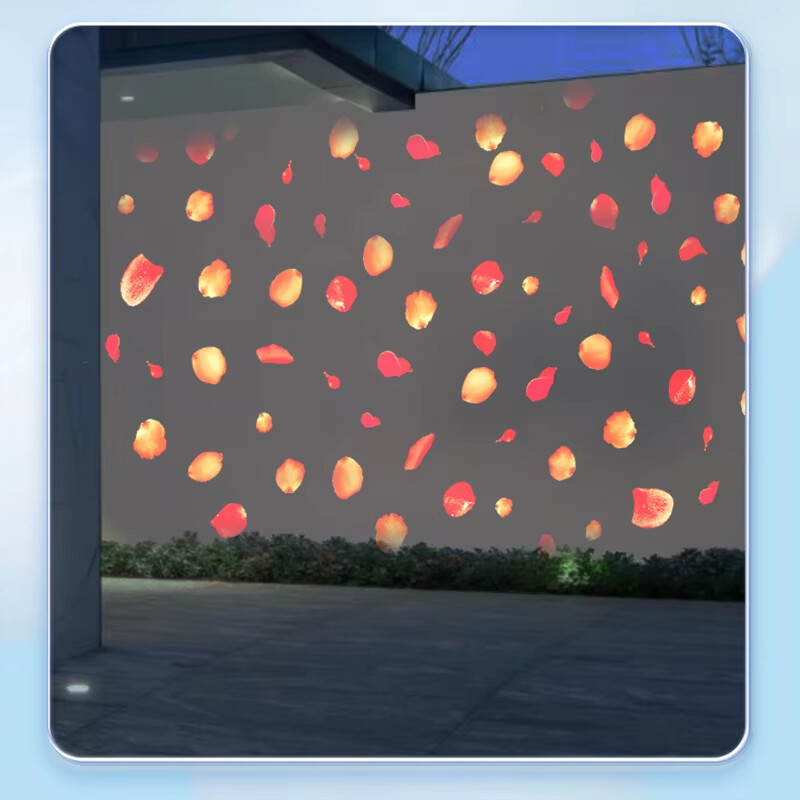 40W-600W Customize Falling Flower Gobo Projector Lamp with Dynamic Pattern