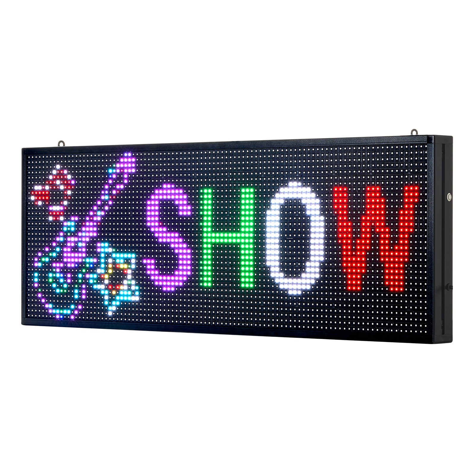 Uimoso 40×14 in LED Display Board with Programmable Scrolling Text,P10Full-Color