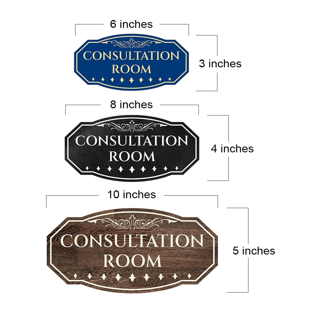 Victorian Plus Consultation Room Wall or Door Sign | Legal and Courtroom