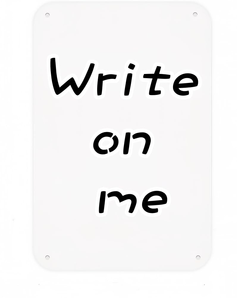 3-Pack White Sign Blanks, 10″x 7″ .04″ Aluminum