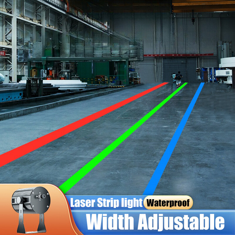 USA -Industrial Laser Logo Projection Light Laser Line Warning Signs Spotlights