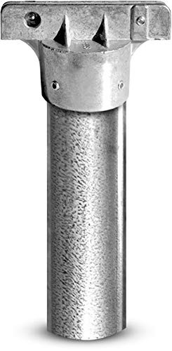 Heavy Duty Street Name Sign Bracket for 2 3/8″ Pole 5.5″ Wide (3/16″ Slot)