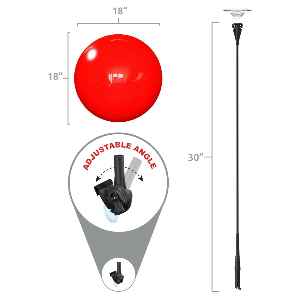 Balloonbobber Adjustable Car Window Kit