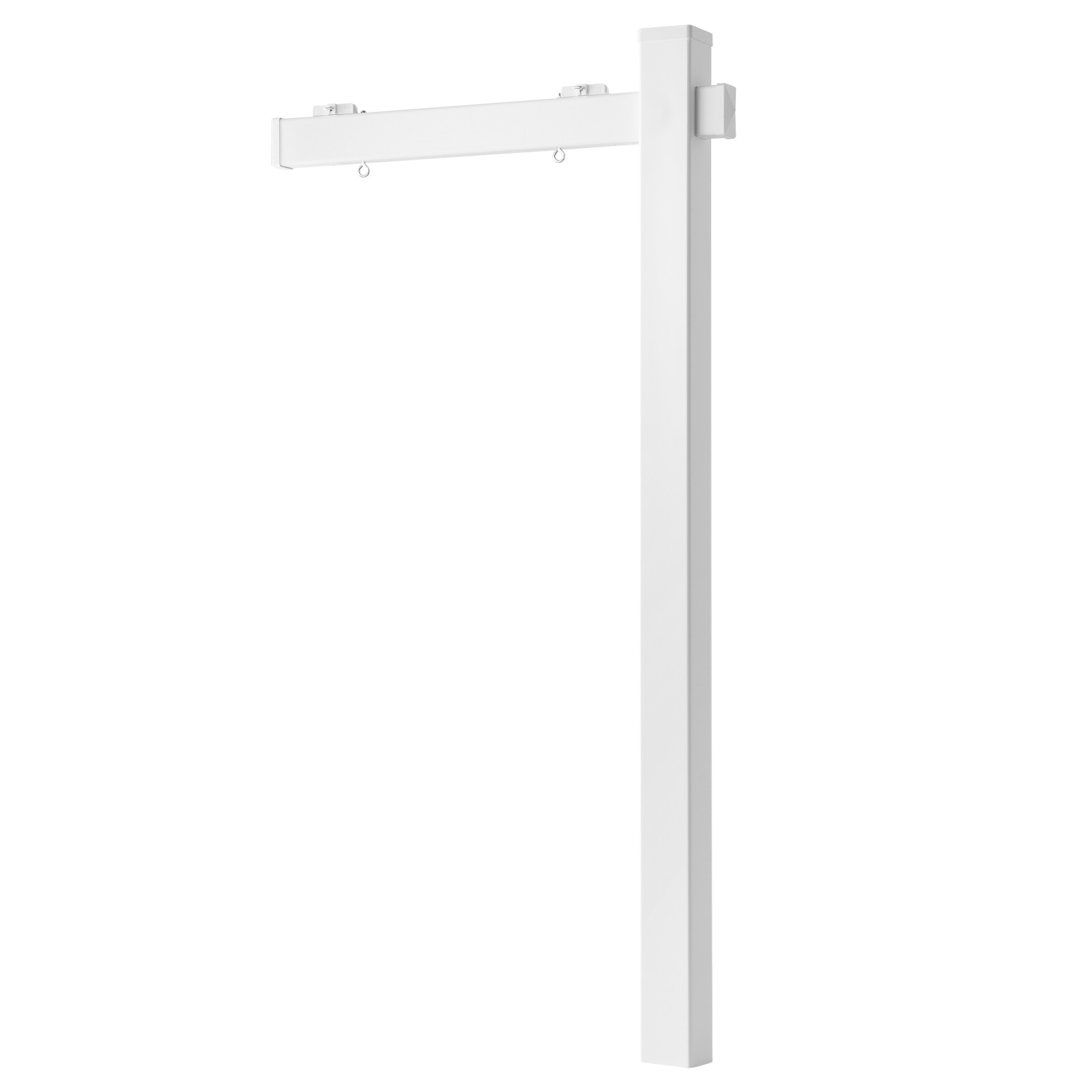 Uimoso PVC Real Estate Sign Post 6 ft Yard Holder for Open House Display