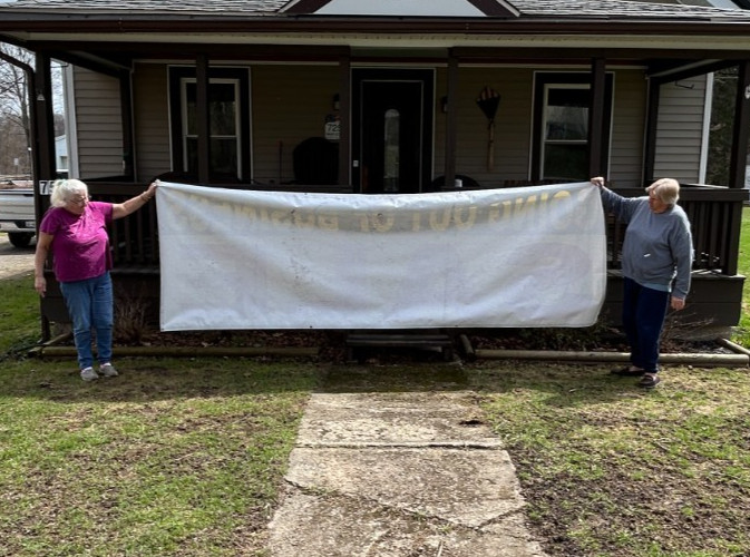 Large Canvas GOING OUT OF BUSINESS Sturdy Waterproof Sign 12 Feet X 3 feet
