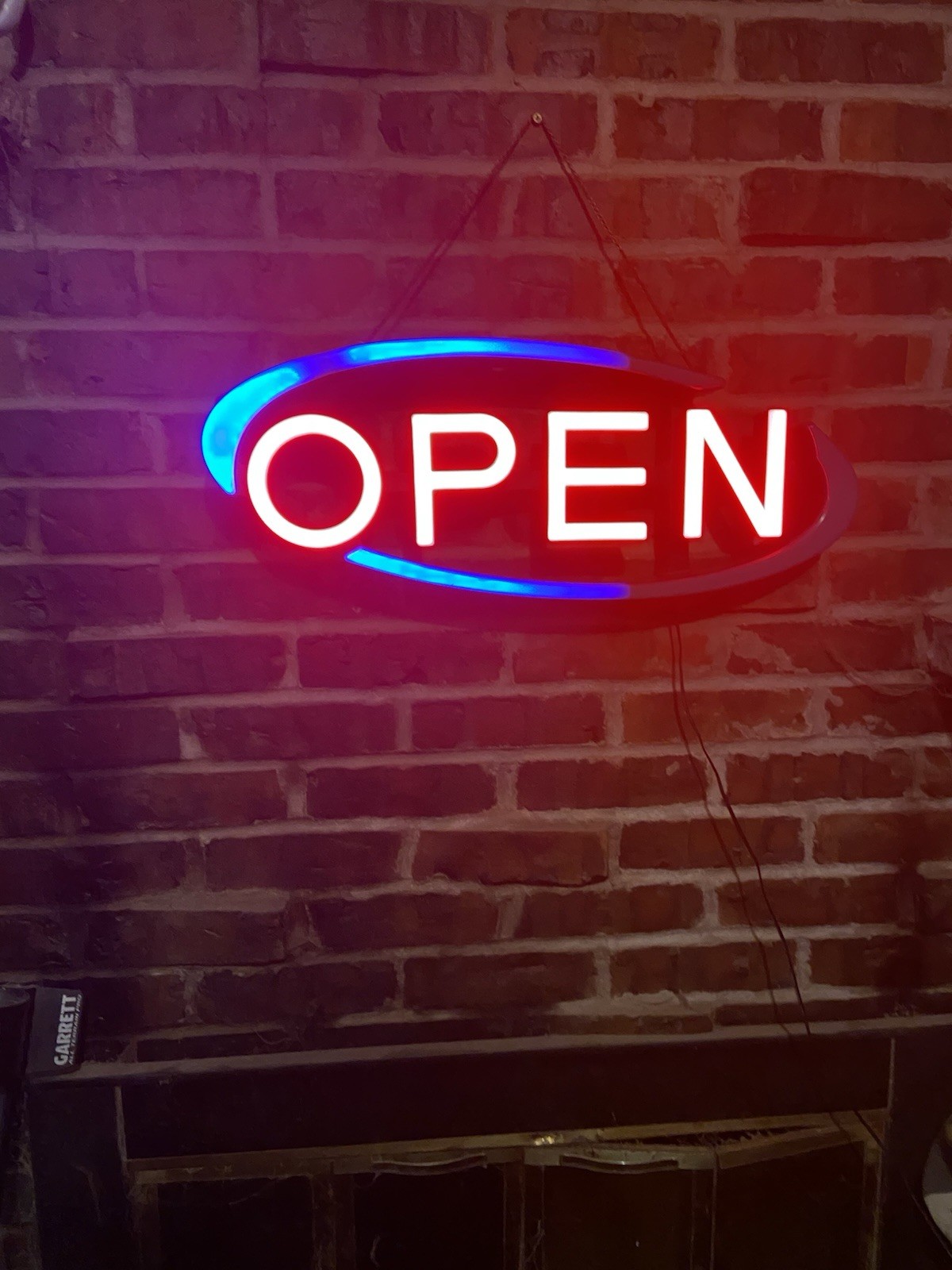 Large LED Open Sign Horizontal/Vertical 23″ Light for Restaurant Bar, Shop