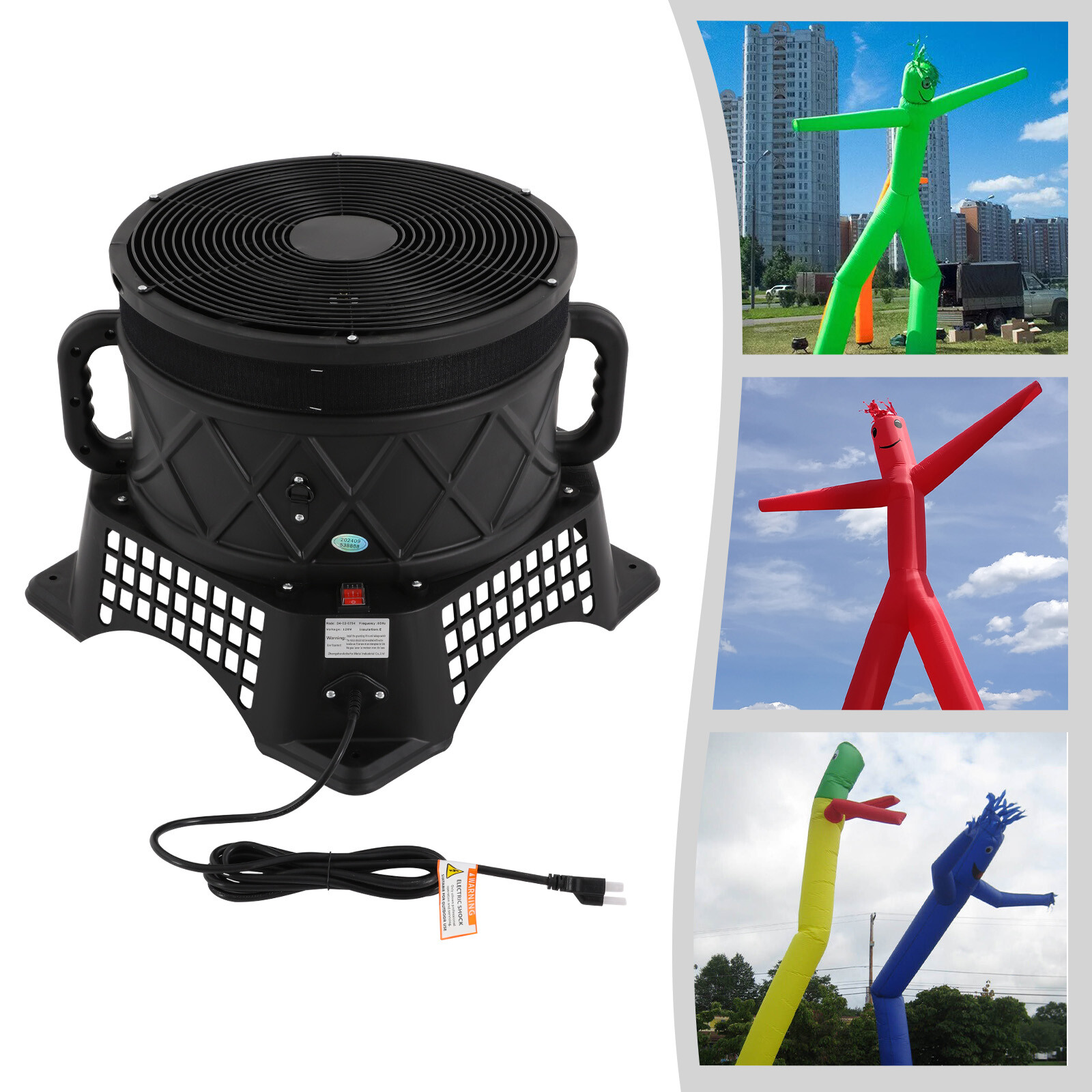 Blower Fan Air Blower Fan D4-02-0754 Blower For Inflatable Waving Puppet 750W
