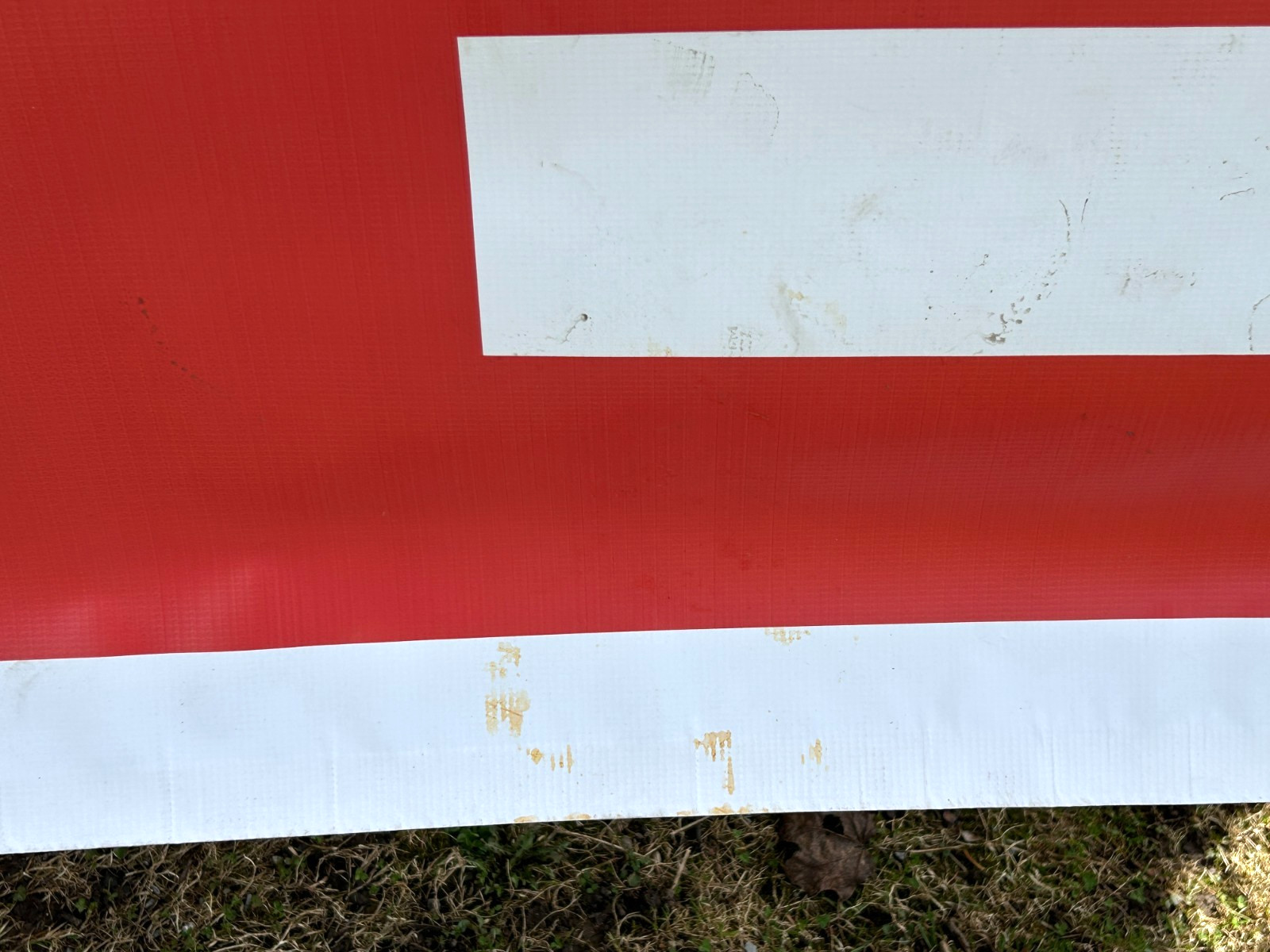 Large Canvas GOING OUT OF BUSINESS Sturdy Waterproof Sign 12 Feet X 3 feet