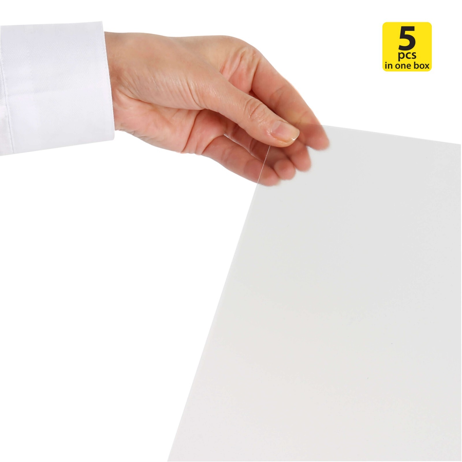 Anti-Reflex PET Cover 14×22″ Clear Lens for Business Slide-In Snap Poster Frames