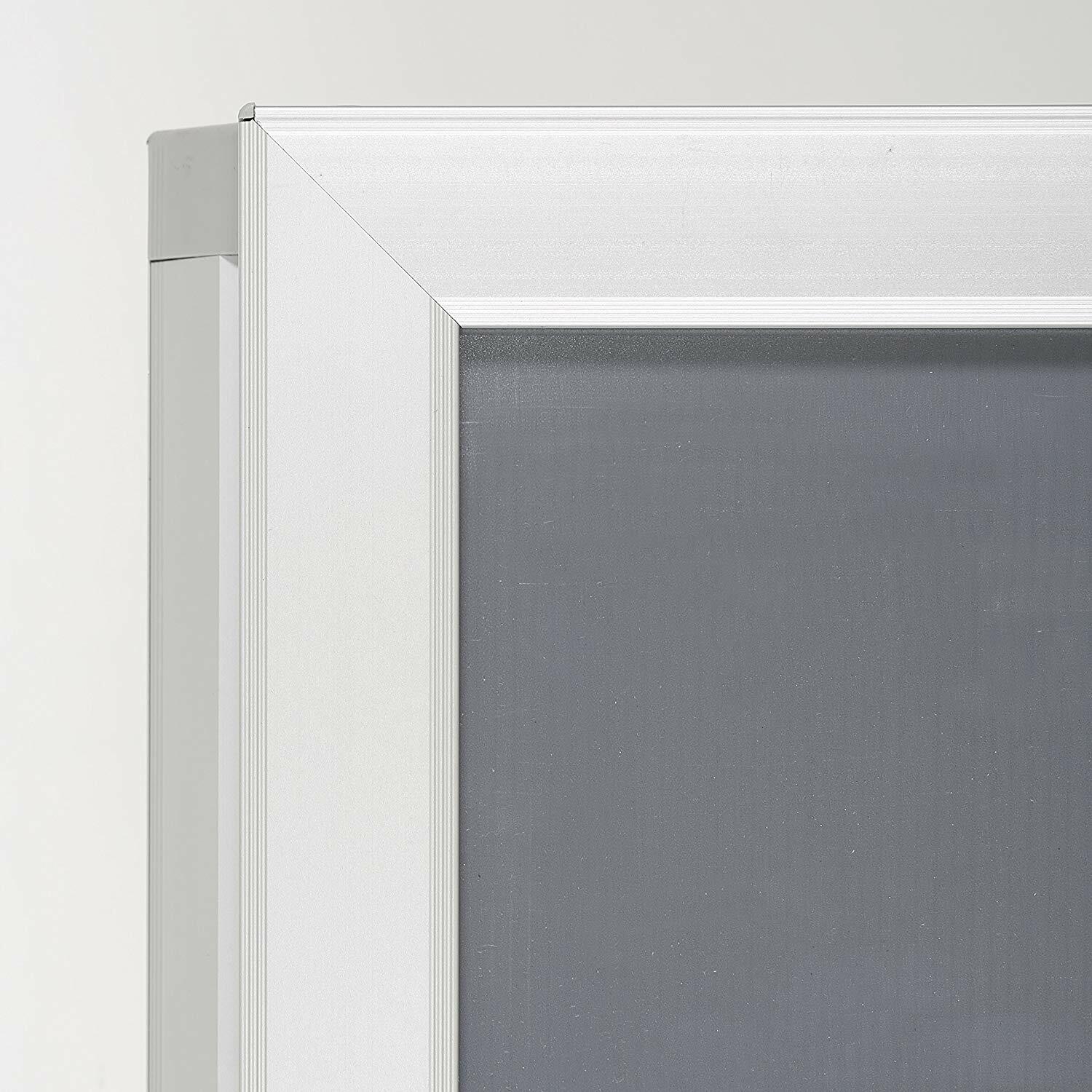 30?40 Slide-in A Frame Menu Double Sided Display Board Sidewalk Sign Silver