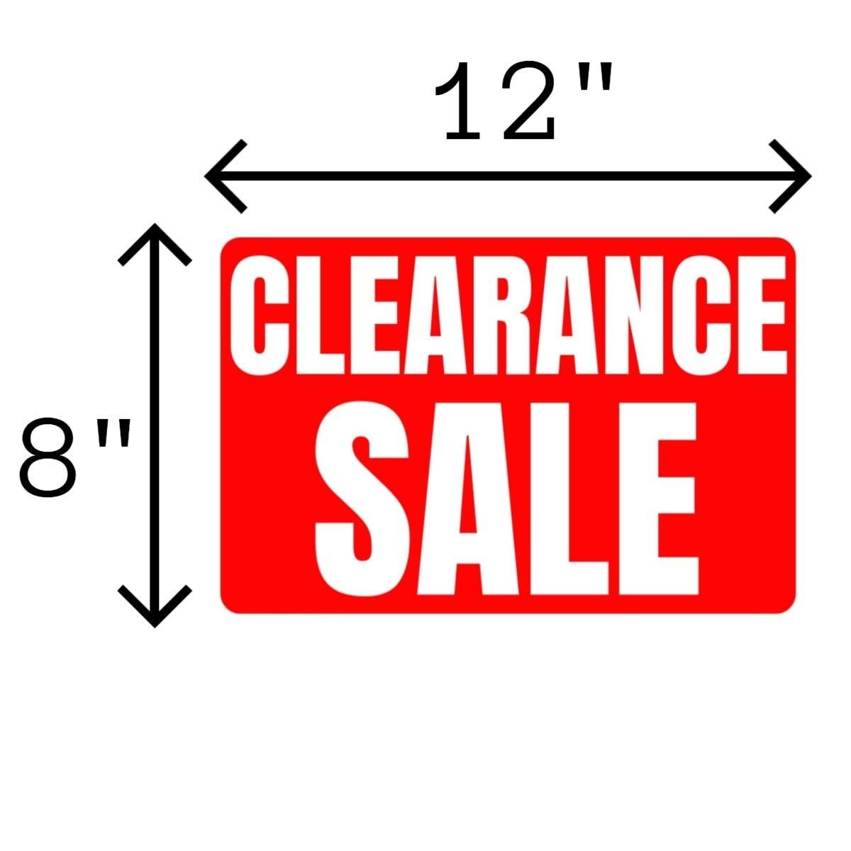 Promotional Sale Business Retail Counter Informational Sign | 12″w x 8″h